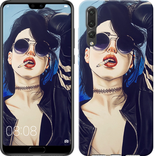 

Чехол Девушка на стиле для Huawei Nova 4 698337