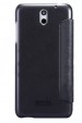 Фото Кожаный чехол (книжка) Nillkin Sparkle Series для HTC Desire 610 (Черный) на vchehle.ua