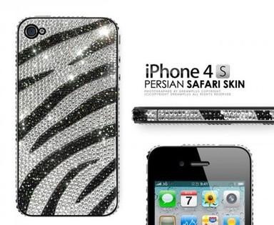 Фото Наклейка Dreamplus Persian Safari Skin Series на Apple iPhone 4 (Зебра) на vchehle.ua