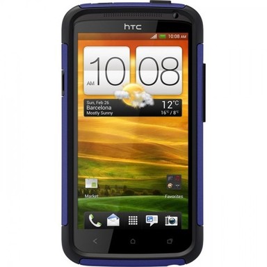 Фото # Чехол OtterBox Commuter для HTC One X (Черный / Синий) на vchehle.ua