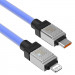 Фото Дата кабель Baseus CoolPlay Series Type-C to Lightning 20W (1m) (CAKW00000) (Blue) на vchehle.ua