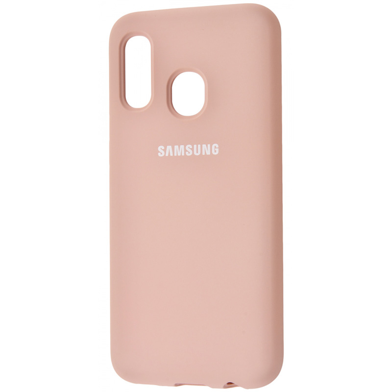 

Чехол Silicone Cover Full Protective (AA) для Samsung Galaxy A30 (Розовый / Pink Sand) 709011