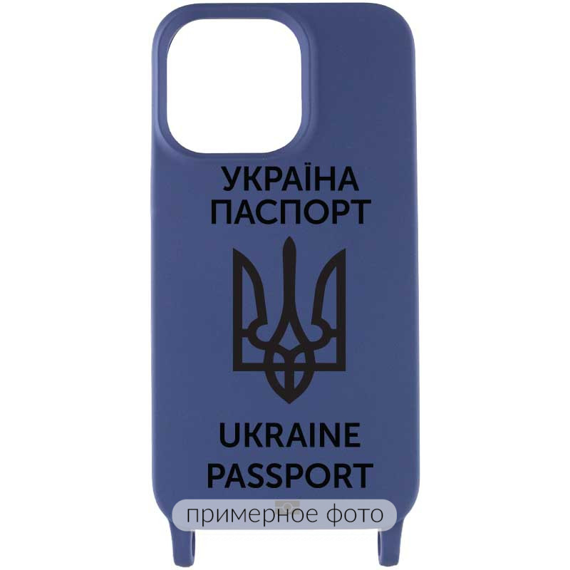 

Чехол Cord case Ukrainian style c длинным цветным ремешком для Samsung Galaxy A51 (Темно-синий / Midnight blue) 1479631