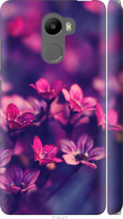 

Чехол Пурпурные цветы для Xiaomi Redmi 4 176688
