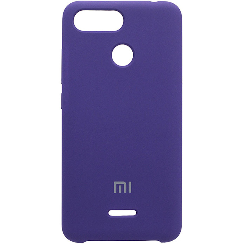 

Чехол Silicone Cover (AA) на Xiaomi Redmi 6 (Темний фіолетовий / Ultra Violet) 691897