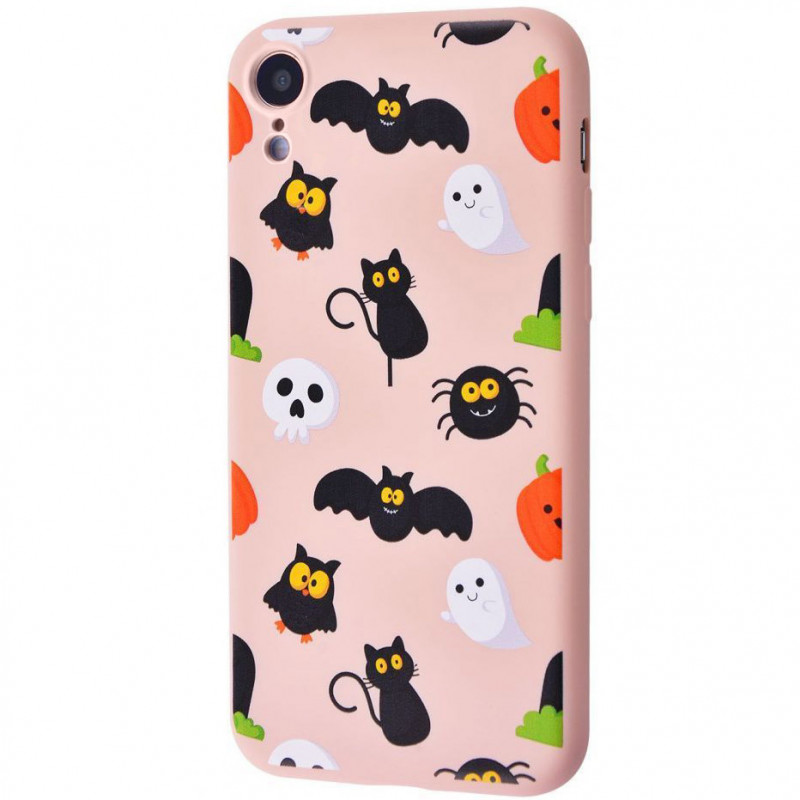 

TPU чохол WAVE Fancy на Apple iPhone XR (6.1") (Black cats / Pink sand) 1060035