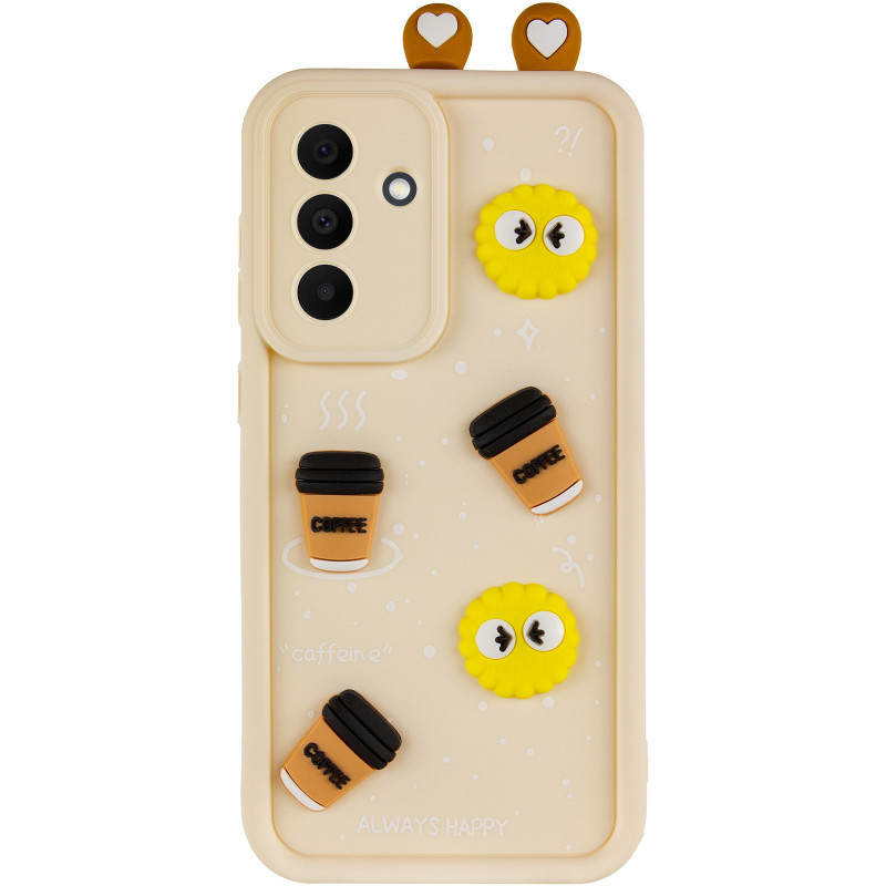 Фото Чохол TPU Toys Case with Ears на Samsung Galaxy A36 5G (Sand) на vchehle.ua
