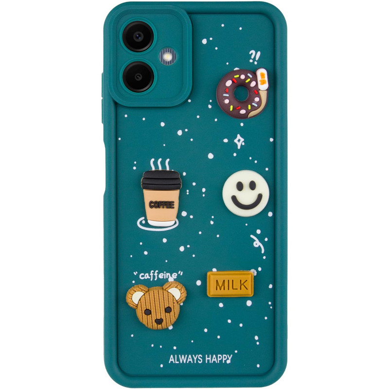 Фото Чехол TPU Toys Case для Samsung Galaxy A06 (Pine Green / Always Happy) на vchehle.ua