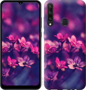

Чехол Пурпурные цветы для Huawei Y6p 935935