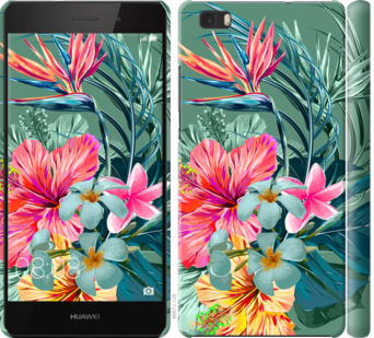 

Чохол Тропічні квіти v1 на Huawei Ascend P8 Lite 845201