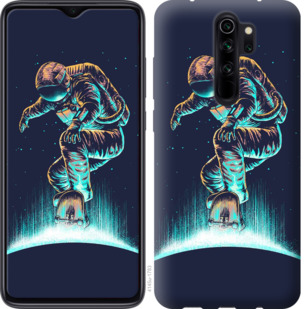 

Чехол Космонавт на скейтборде для Xiaomi Redmi Note 8 Pro 780214