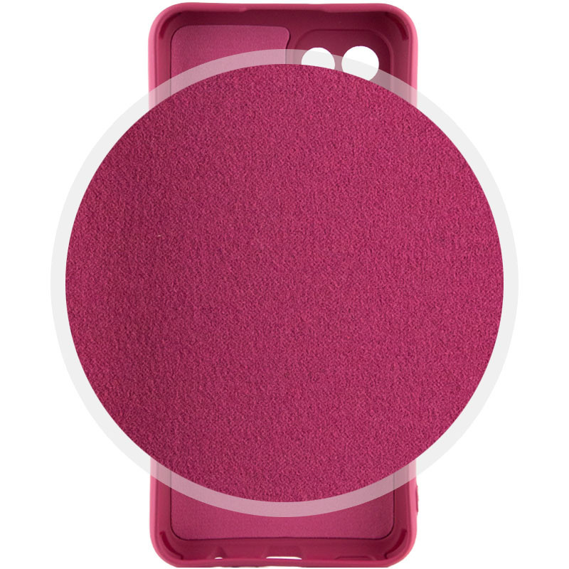 Фото Чохол Silicone Cover Lakshmi Full Camera (A) на Samsung Galaxy A04e (Бордовий / Marsala) в маназині vchehle.ua