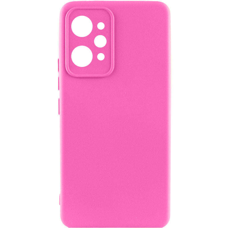 Чохол Silicone Cover Lakshmi Full Camera (AAA) на Xiaomi Redmi 12 (Рожевий / Barbie pink)