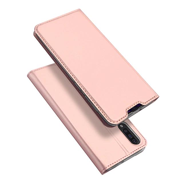 

Чехол-книжка Dux Ducis с карманом для визиток для Samsung Galaxy A70 (A705F) (Rose Gold) 713469
