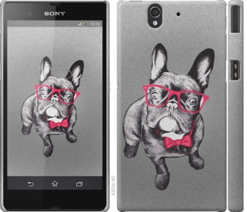 

Чехол Умный бульдог для Sony Xperia Z C6602 737075