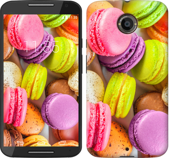 

Чехол Макаруны для Motorola Moto X2 629234