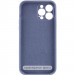 Фото Чехол Silicone Case Full Camera Protective (AA) NO LOGO для Apple iPhone 16 (6.1") (Серый / Lavender Gray) на vchehle.ua