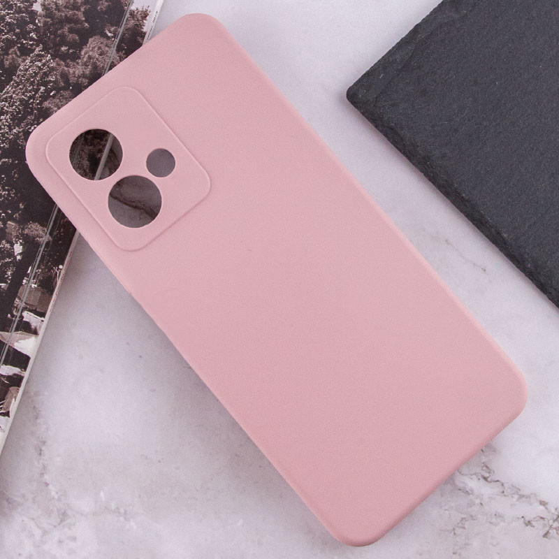 Фото Чехол Silicone Cover Lakshmi Full Camera (AA) для Motorola Moto G84 (Розовый / Pink Sand) на vchehle.ua