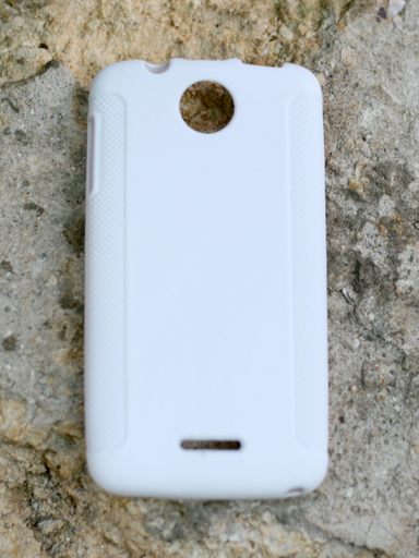 TPU чехол для Lenovo A356 (Белый (soft-touch))