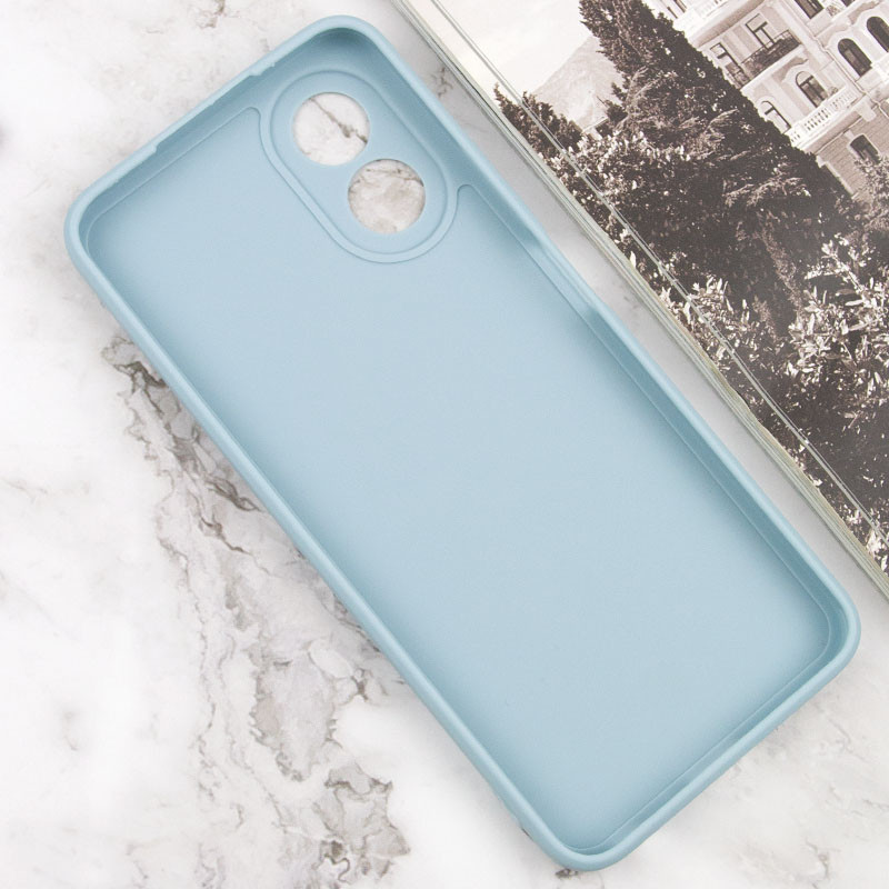 Фото Силіконовий чохол Candy Full Camera на Oppo A58 4G (Сірий / Smoky Gray) в маназині vchehle.ua
