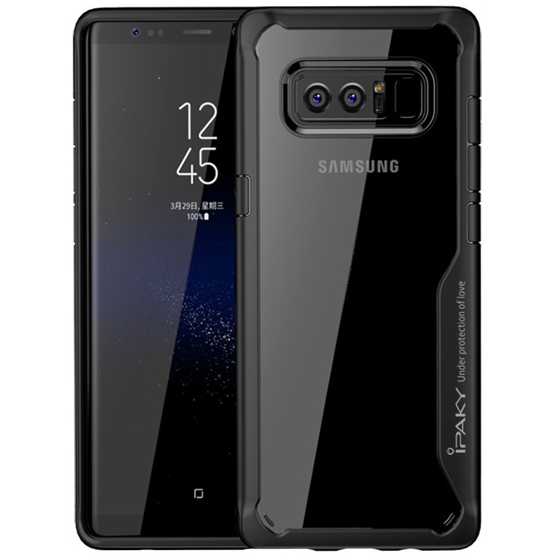 

TPU+PC чехол iPaky Luckcool Series для Samsung Galaxy Note 8 (Черный) 279094