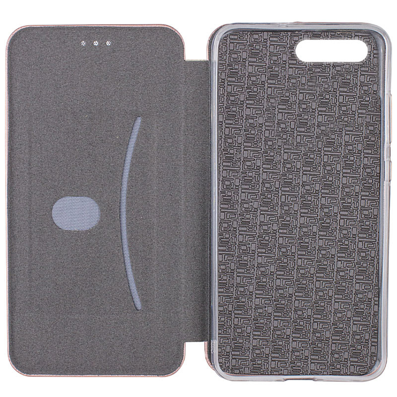 Фото Кожаный чехол-книжка Classy для Apple iPhone 7 plus / 8 plus (5.5") (Rose Gold) на vchehle.ua