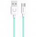 Дата кабель USAMS US-SJ099 USB to Type-C (1m) (Cyan)