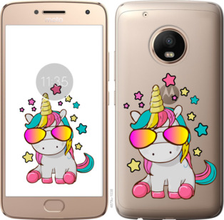 

Чохол Єдиноріг в окулярах на Motorola Moto G5 PLUS 911956