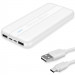 Фото Портативний ЗП Power Bank Reinston EPB026 10000 mAh (Білий) в маназині vchehle.ua