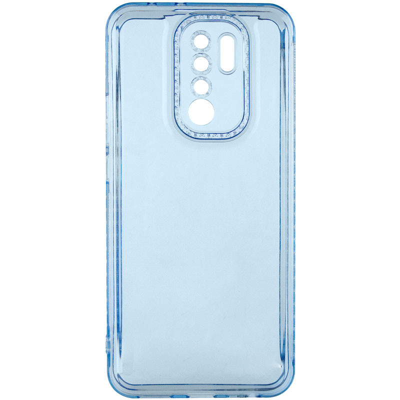 Фото Чехол TPU Starfall Clear для Xiaomi Redmi 9 (Голубой) на vchehle.ua