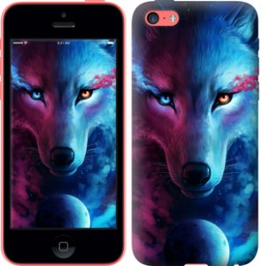 Чехол Арт-волк для iPhone 5c
