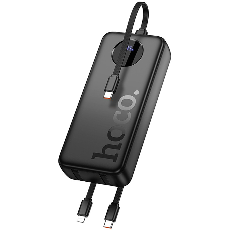 Фото Power Bank Hoco 20000 mAh J132A Sabio 22.5W+PD20W with 3 cables (Black) на vchehle.ua