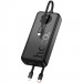 Фото Power Bank Hoco 20000 mAh J132A Sabio 22.5W+PD20W with 3 cables (Black) на vchehle.ua