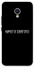 Чехол Ничего святого black для Meizu M5
