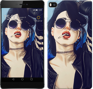

Чохол Дівчина на стилі на Huawei Ascend P8 643914