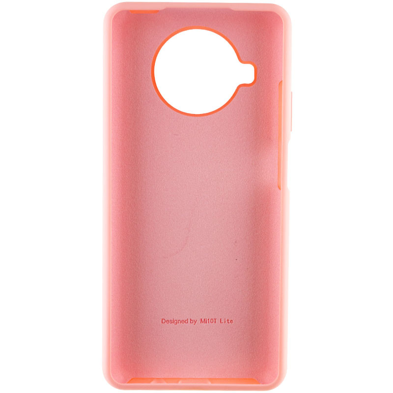Фото Чохол Silicone Cover Full Protective (AA) на Xiaomi Mi 10T Lite / Redmi Note 9 Pro 5G (Рожевий / Pink) на vchehle.ua