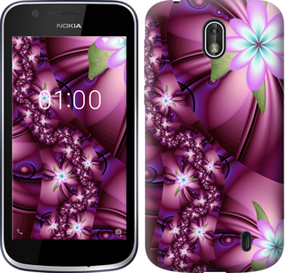 

Чехол Цветочная мозаика для Nokia 1 601325