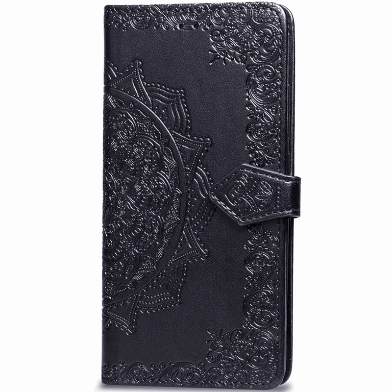 Кожаный чехол (книжка) Art Case с визитницей для Samsung Galaxy A70 (A705F) (Черный)