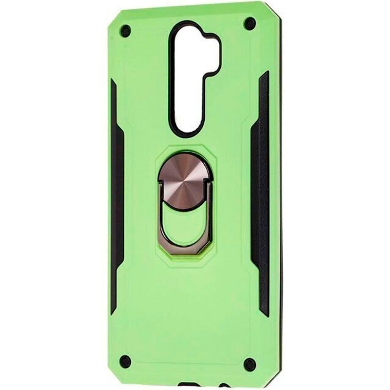 

Ударостійкий чохол SG Ring Color магнітний тримач на Xiaomi Redmi Note 8 Pro (Салатовий) 766101