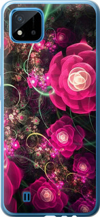 

Чехол Абстрактные цветы 3 для Realme C20A 1625475