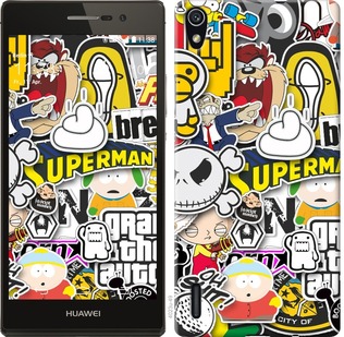 

Чохол Popular logos на Huawei Ascend P7 628098