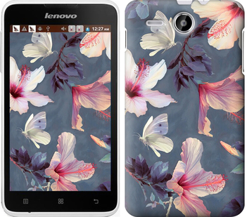 

Чохол Намальовані квіти на Lenovo A529 596195