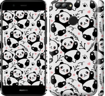 Чохол Панди на Huawei Nova 2