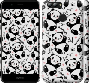 Чехол Панды для Huawei Nova 2