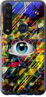 

Чехол Абстрактный глаз для Motorola G8 Plus 1443758