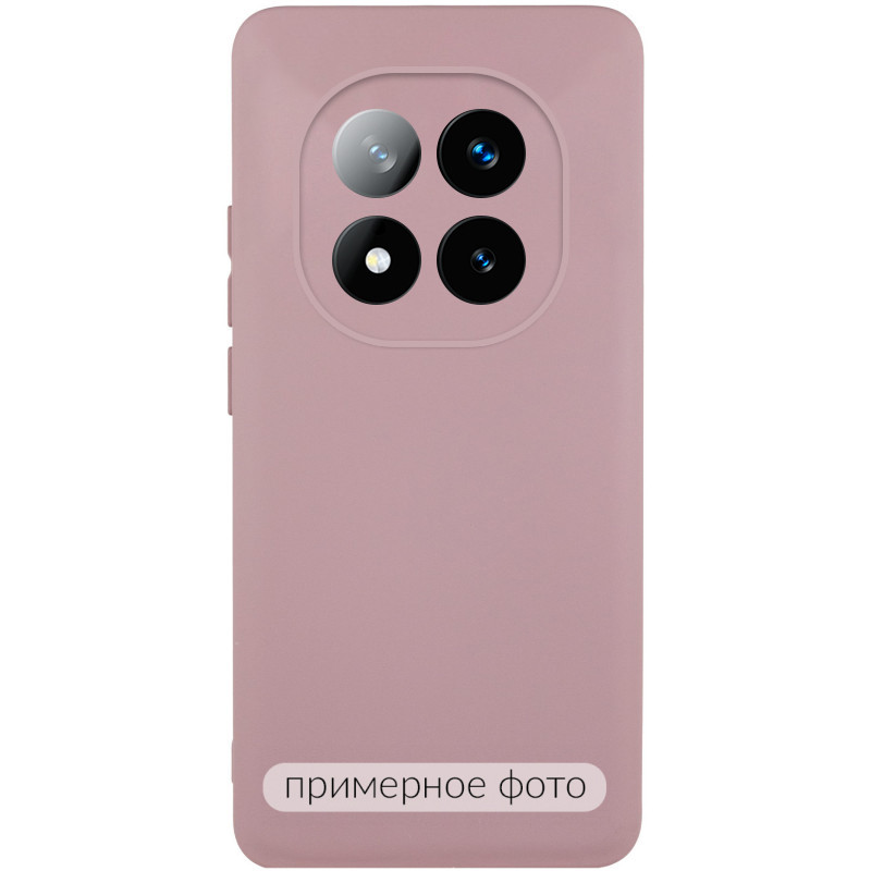 Чохол Silicone Cover Lakshmi Full Camera (AAA) на Xiaomi Redmi A5 / Poco C71 (Рожевий / Pink Sand)