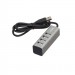 Фото Переходник HUB Hoco HB1 USB to USB 2.0 (4 port) (1m) на vchehle.ua