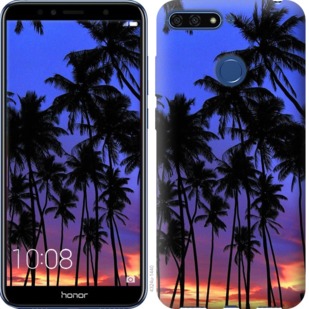 

Чехол Пальмы для Huawei Y6 Prime 2018 759268