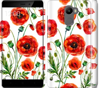 

Чехол Нарисованные маки для Xiaomi Redmi 4 744089