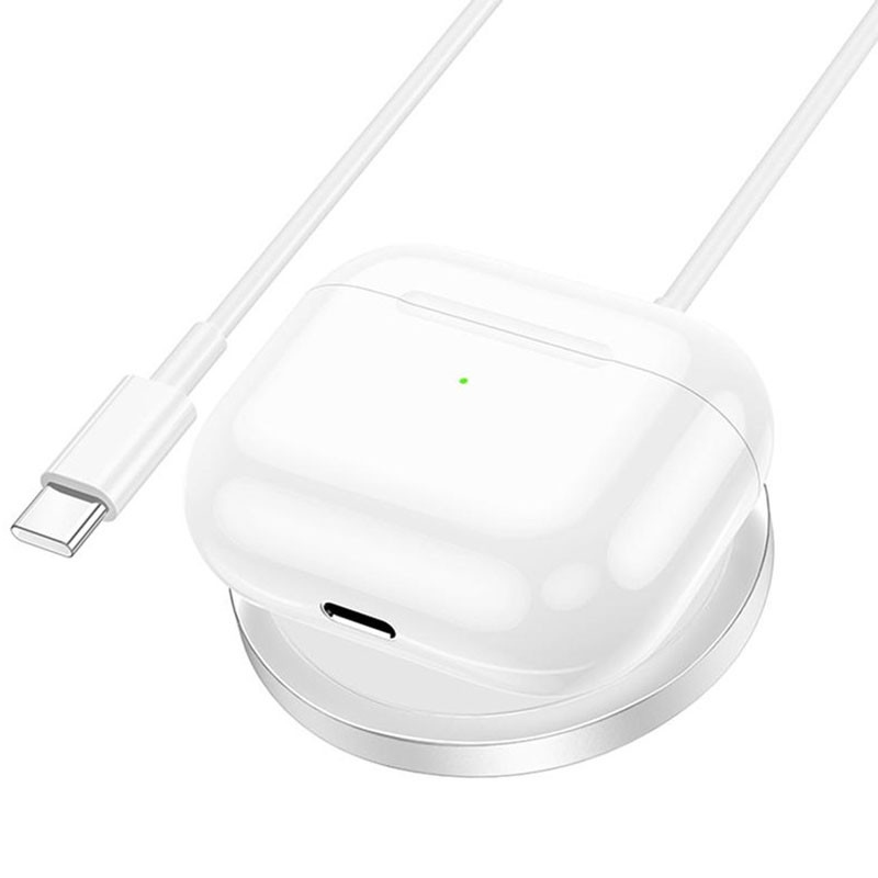 Фото БЗУ Hoco CW47 Original series 15W (Silver) на vchehle.ua